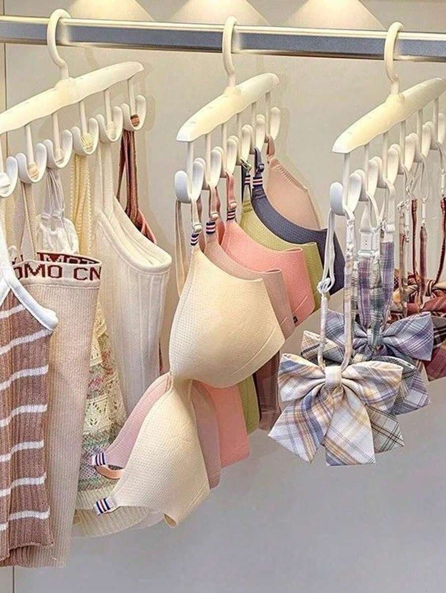 5 pezzi/1 pezzo Appendiabiti rotante multifunzionale con ganci multipli per cravatte e sciarpe, portabiti salvaspazio per decorazioni dell armadio, decorazioni autunnali, decorazioni per feste, decorazioni per la stanza