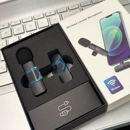 BASIX Microfono wireless 2.4G con connettore lightning per Iphone