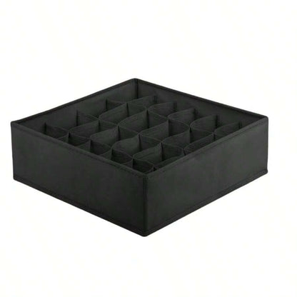 3 pezzi Divisori organizer per cassetti dei calzini, organizer per biancheria intima, 20 scomparti per organizzare e conservare calzini, fazzoletti, cravatte, cinture (grigio)