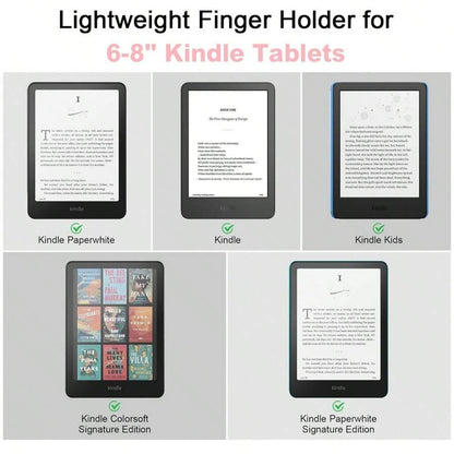 1 pezzo Cinghia per mano comoda per Kindle e tablet, accessori per Kindle per la lettura a letto, supporto di presa leggero e per dispositivi da 4,7-8" come Paperwhite/Kobo/Oasis/E-book/telefono