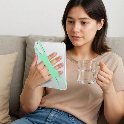 1 pezzo Cinghia per mano comoda per Kindle e tablet, accessori per Kindle per la lettura a letto, supporto di presa leggero e per dispositivi da 4,7-8" come Paperwhite/Kobo/Oasis/E-book/telefono