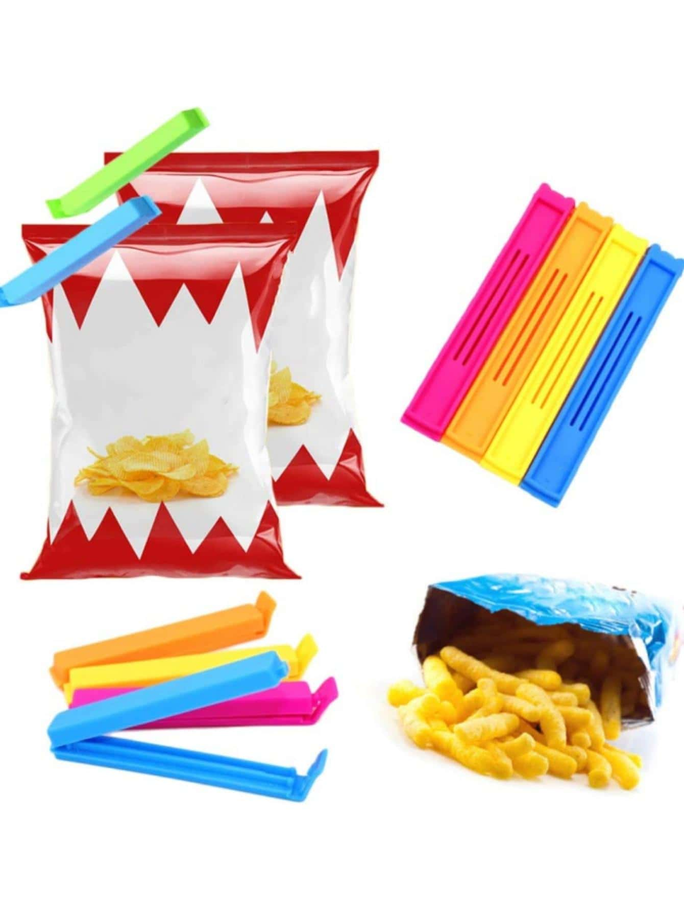 10 pezzi Clip per sigilli alimentari