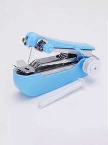 1 pezzo Macchina da cucire portatile manuale - Utensile da cucire compatto con manopola di tensione regolabile, costruzione in metallo durevole e design ergonomico per riparazioni rapide, avventure all'aperto, campeggio, viaggi
