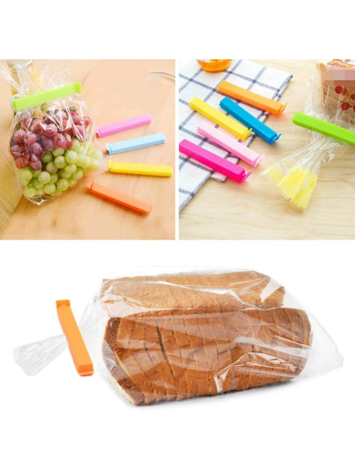 10 pezzi Clip per sigilli alimentari