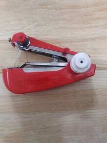 1 pezzo Macchina da cucire portatile manuale - Utensile da cucire compatto con manopola di tensione regolabile, costruzione in metallo durevole e design ergonomico per riparazioni rapide, avventure all'aperto, campeggio, viaggi