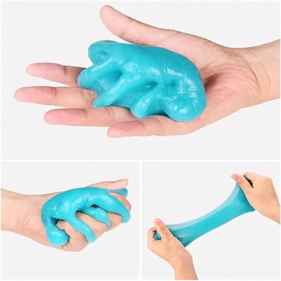 1 pezzo Gel per la pulizia dell'auto: rimuove polvere magica, colla e pulisce la tastiera - Accessori per la pulizia dell'auto per un viaggio senza macchie! Accessori per auto, regali per uomo, cucina, bagno, casa, forniture per la casa