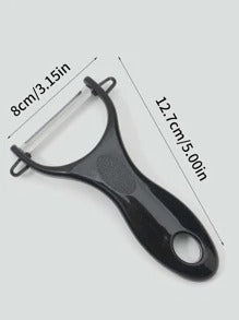 1 pezzo Pelapatate in acciaio inossidabile con PP maniglia per peeling frutte e verdura come mela e patata