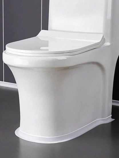1 pezzo Sigillante per pavimenti da 1,5 pollici/3,7 cm bianco, strisce di sigillatura, nastro adesivo impermeabile antimuffa, nastro per sigillare giunti belli, nastro sigillante impermeabile per giunti in cucina, bagno e wc